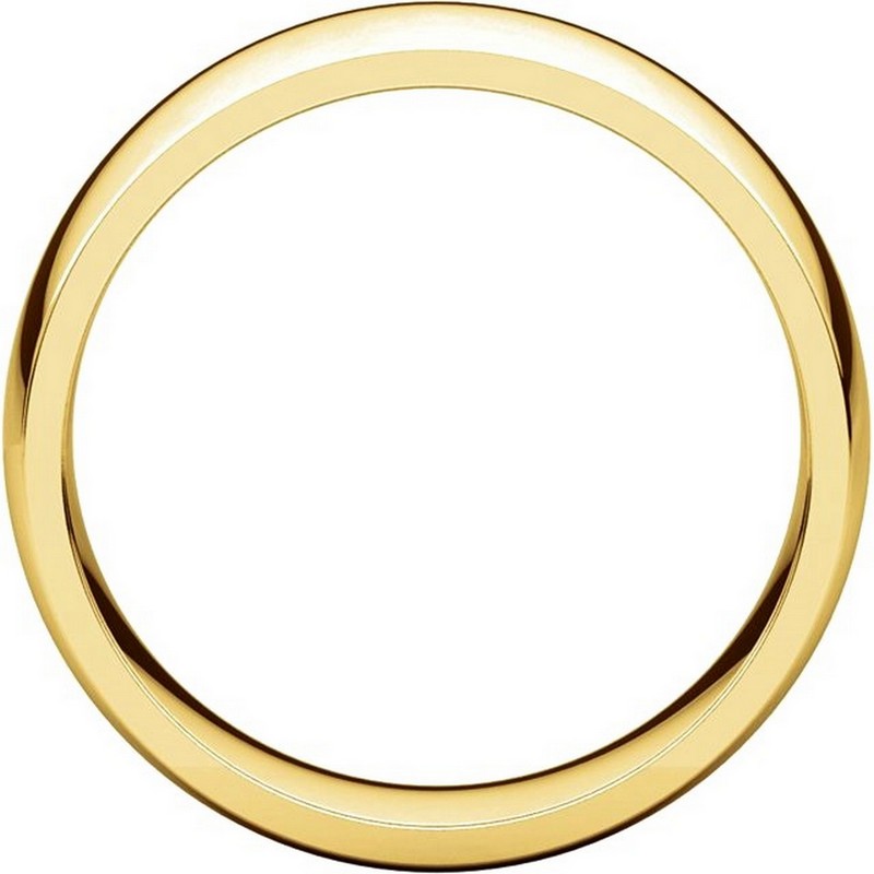 Item # X116831E View 2 - 18K Yellow Gold 7mm Comfort Fit Plain Wedding Ring