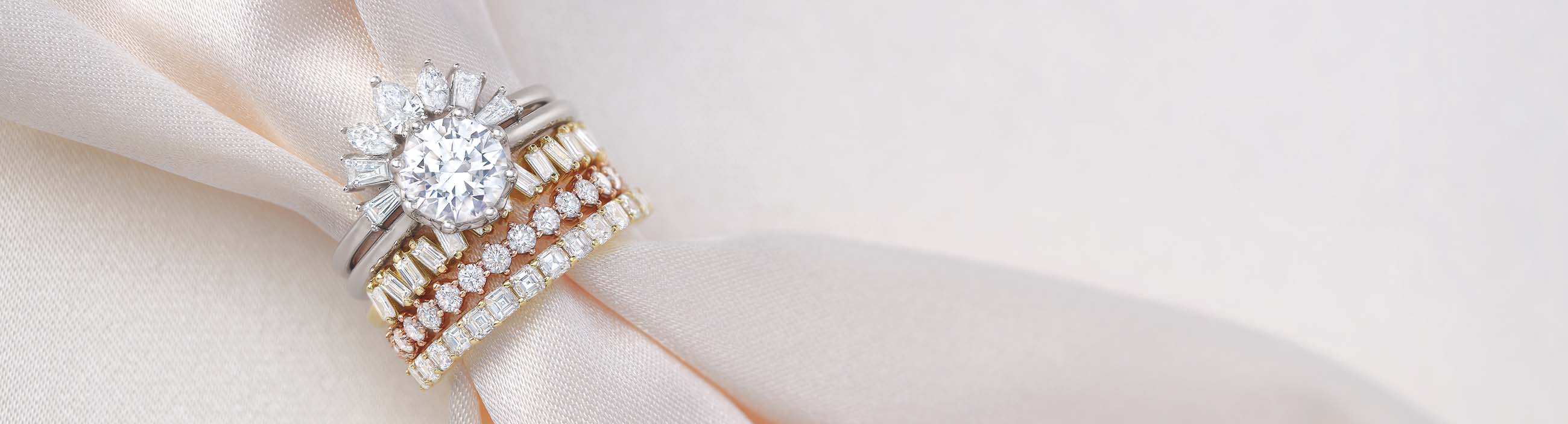 Great selection of women's wedding rings, including 14K gold wedding bands, 18K gold wedding bands, and platinum rings for her.