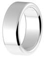 6.5mm European Style Comfort Fit Wedding Bands