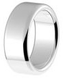 7.5mm European Style Comfort Fit Wedding Bands