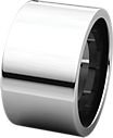 12mm Flat comfort Fit Wedding Bands