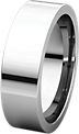 6mm Flat comfort Fit Wedding Bands