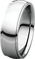 6mm Comfort Fit Wedding Bands With Edge