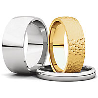 Comfort Fit Wedding Bands