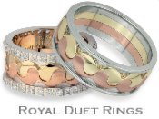 Designer wedding bands