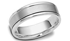 Platinum wedding bands image