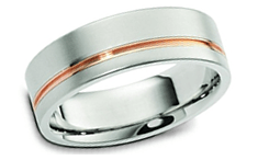 Modern wedding rings