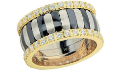 Gold eternity band image