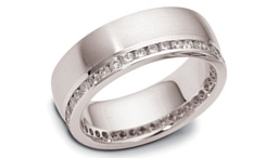 Palladium eternity bands image