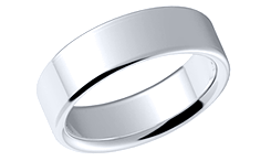 wedding bands plain