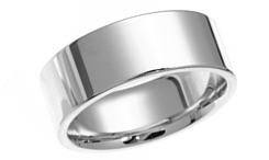 wedding rings plain