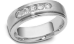 Platinum Men's Wedding Bands