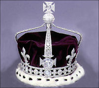 The Koh I Nur Diamond Crown