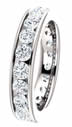 2.10CT Diamond Eternity Band Channel Set