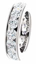 4.50CT Diamond Eternity Band Channel Set